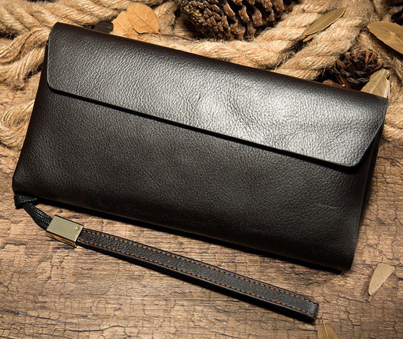handy clutch portemonnaie leder