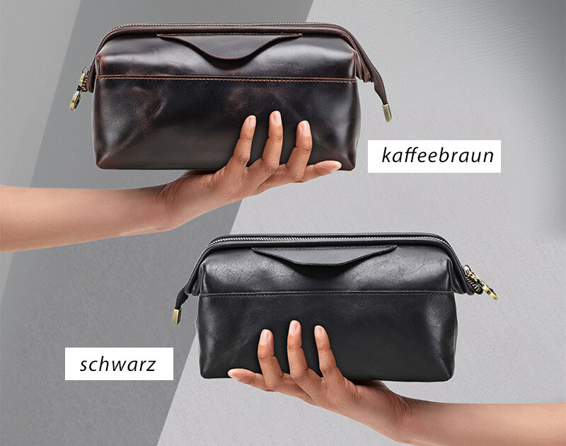 kulturtasche herren leder