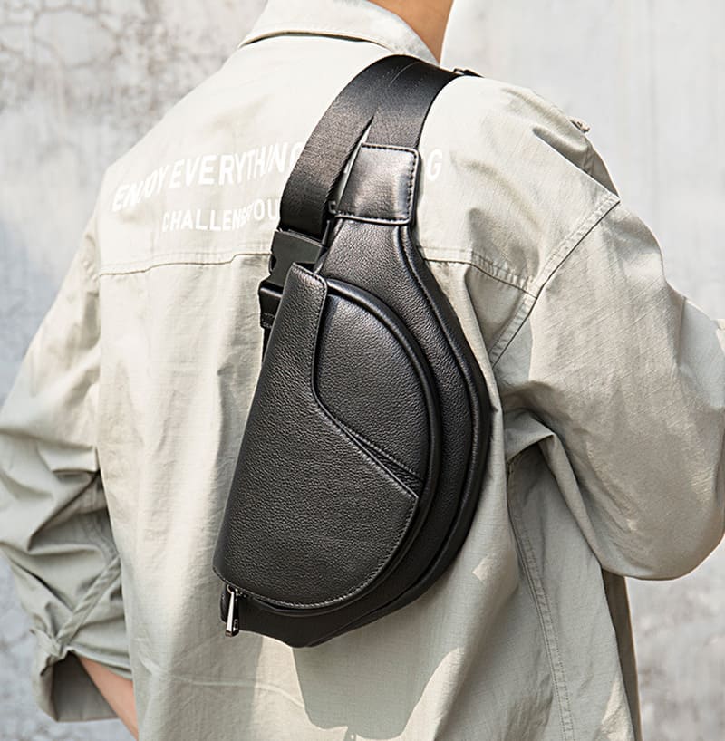 herren bauchtasche schwarz