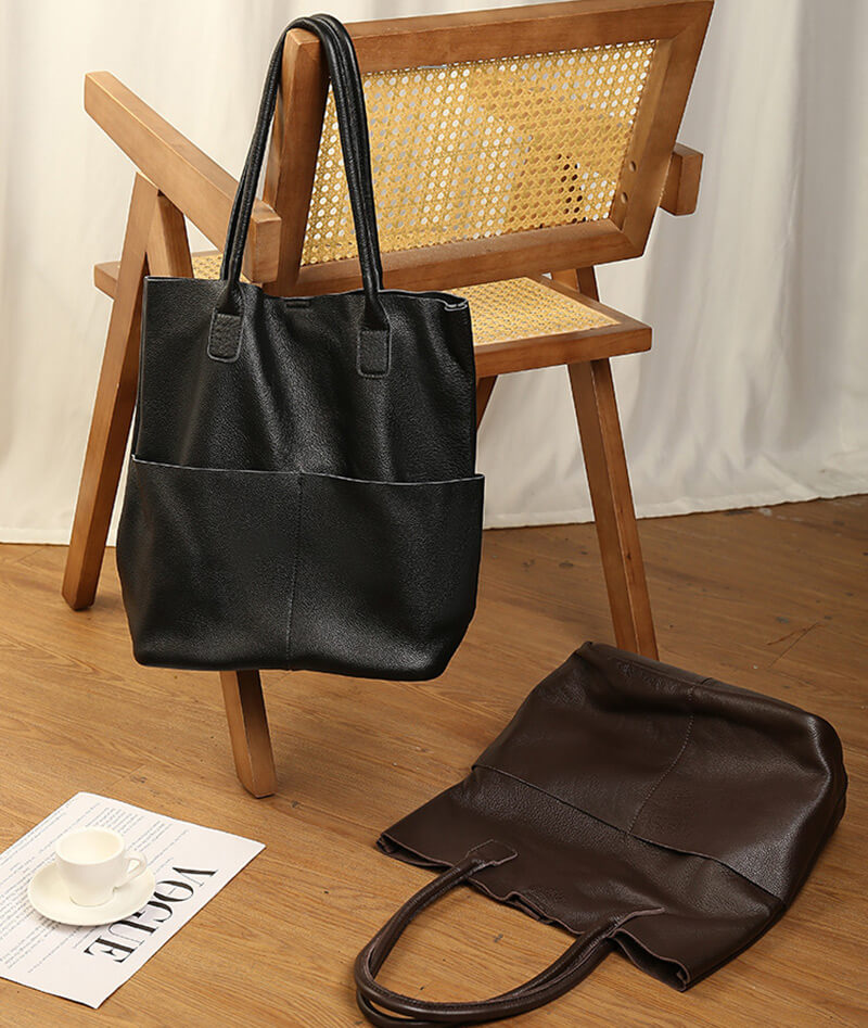 schultertasche damen leder
