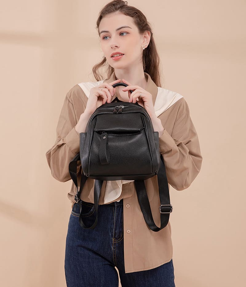 rucksack kunstleder damen