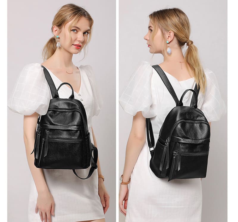 rucksack damen schwarz