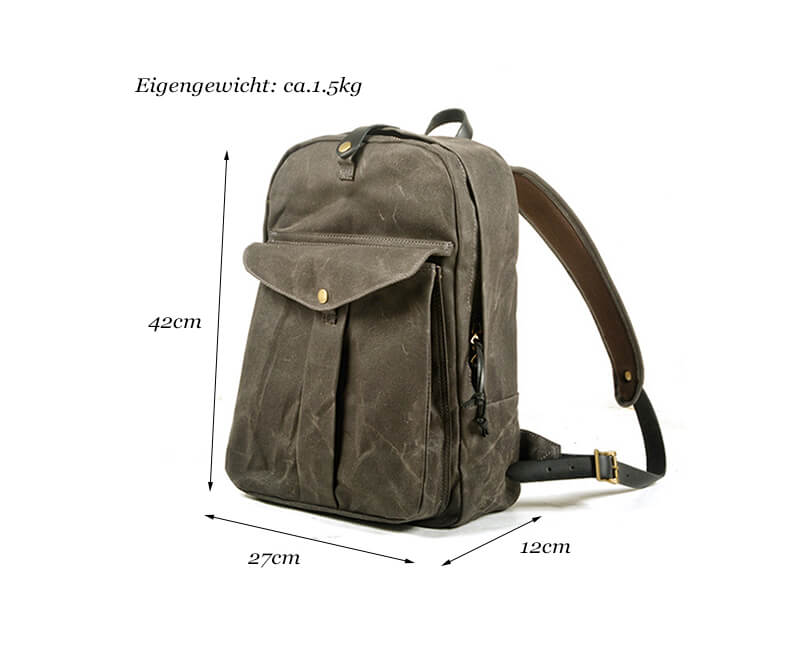 canvas rucksack herren