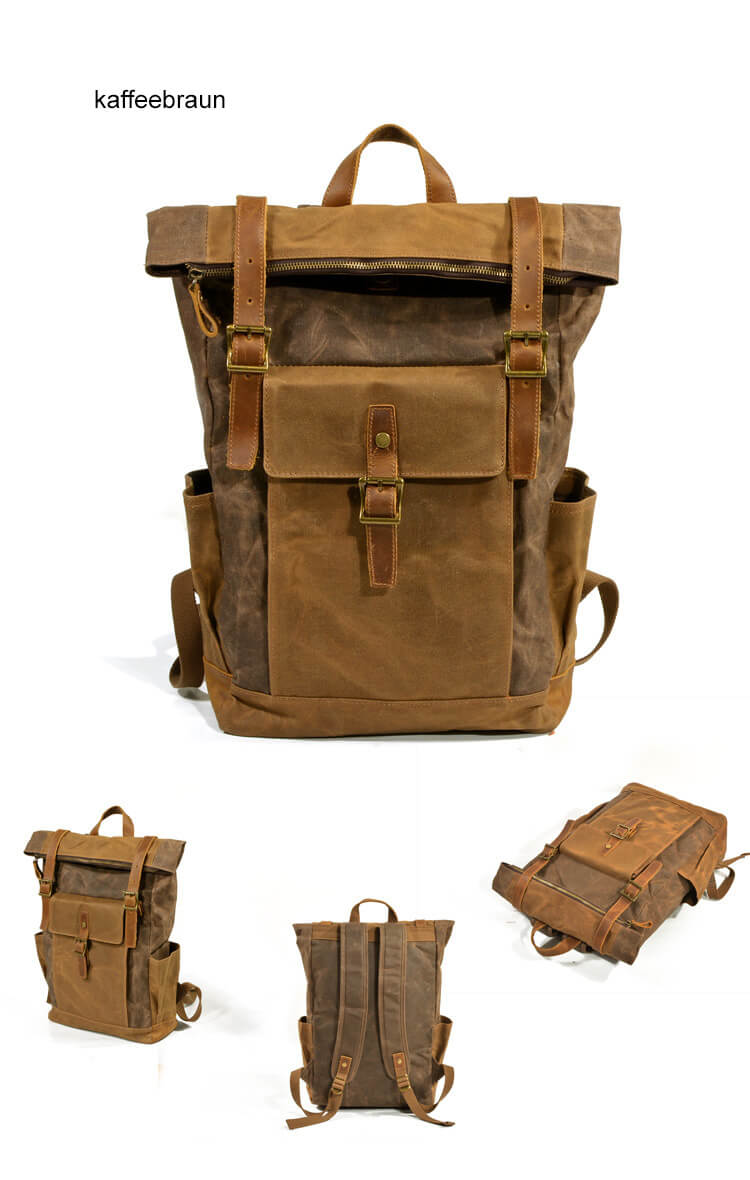 herren rucksack vintage