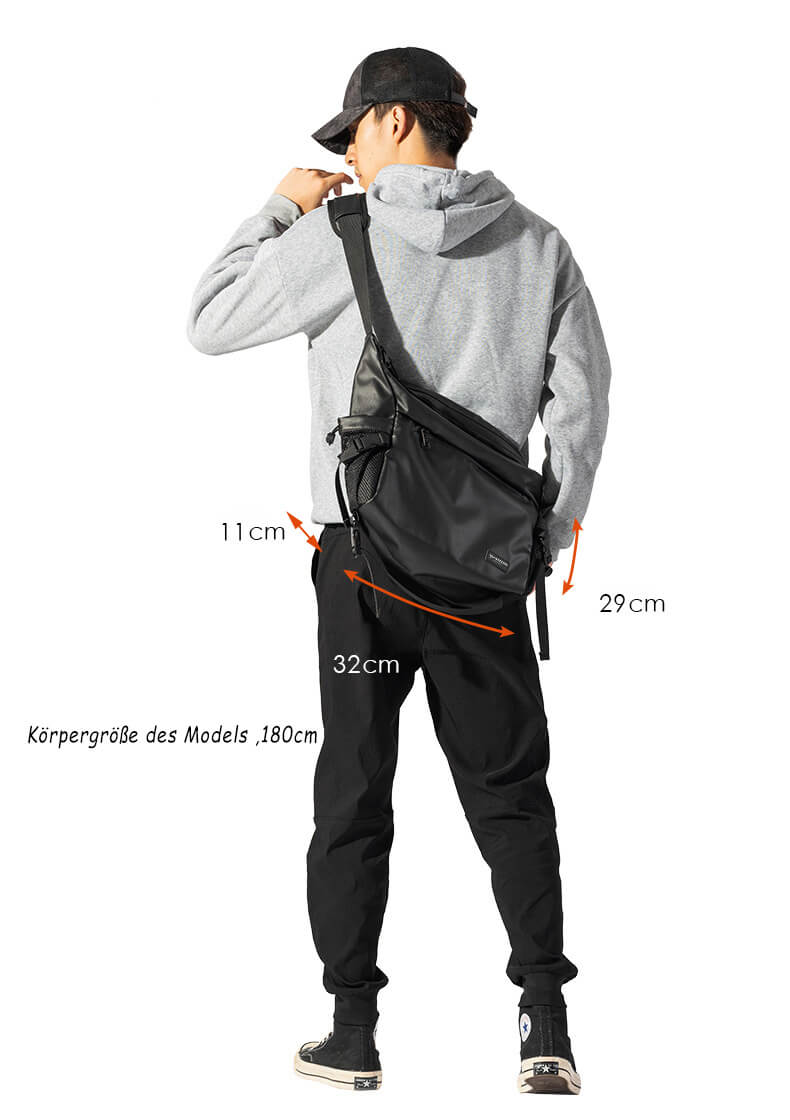 moderne umhängetasche männer