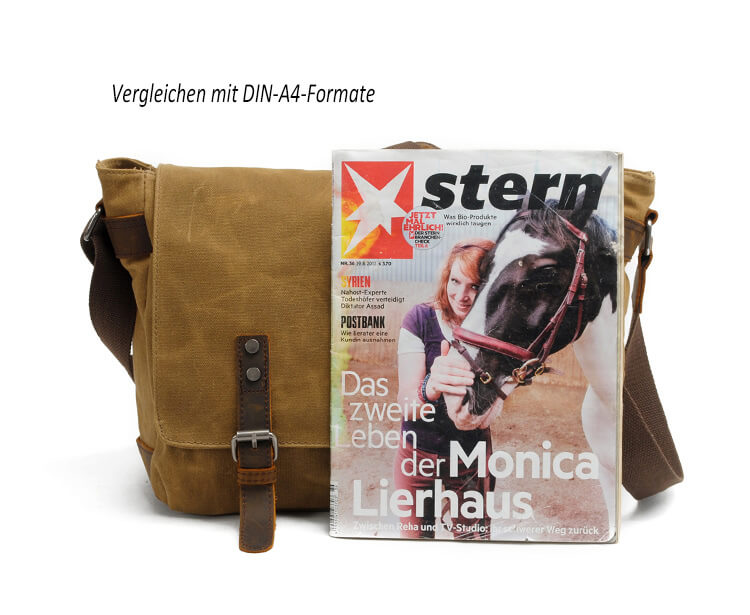 umhängetasche herren braun