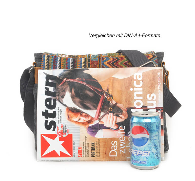 herren umhängetasche stoff