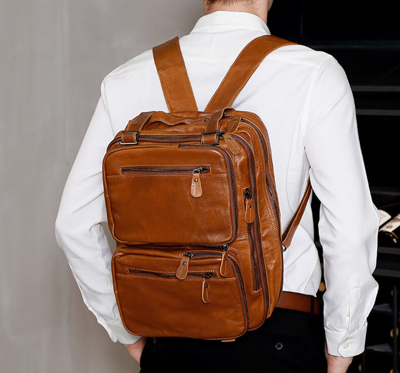 businesstasche mit rucksackfunktion
