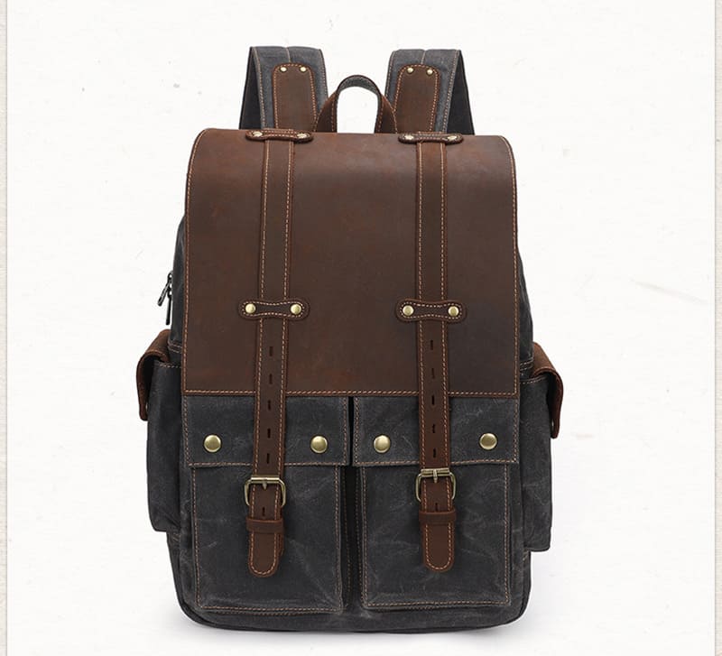rucksack gewachstes canvas