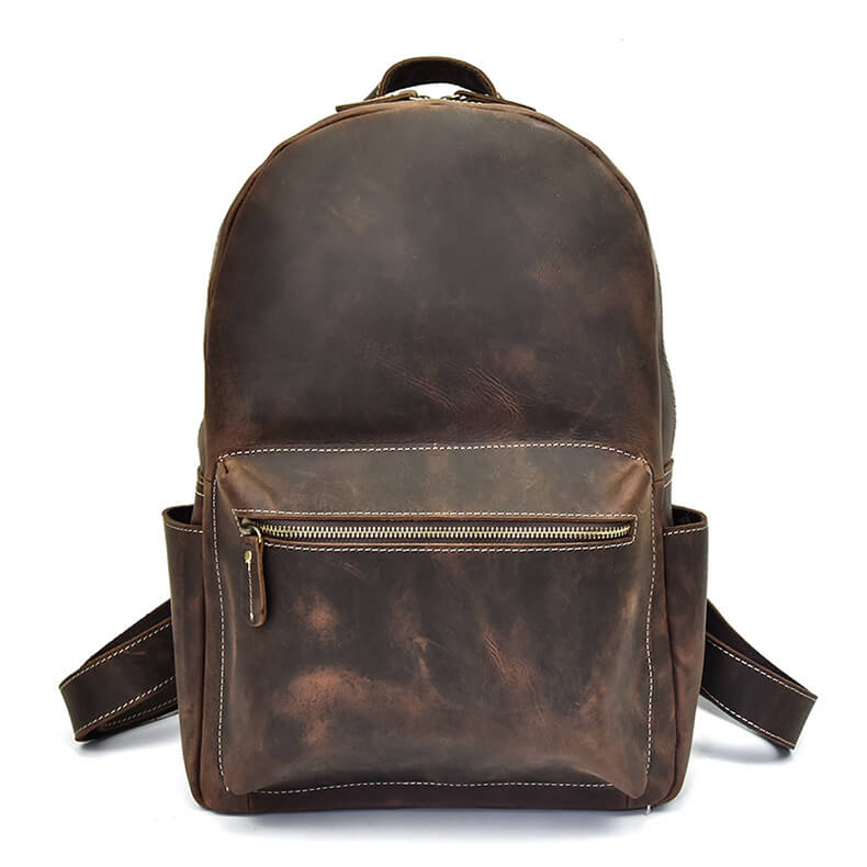 leder rucksack herren vintage