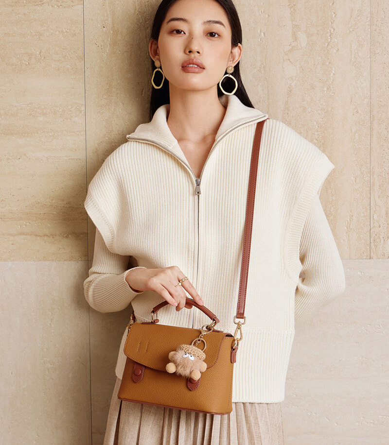 handtasche damen umhängetasche leder
