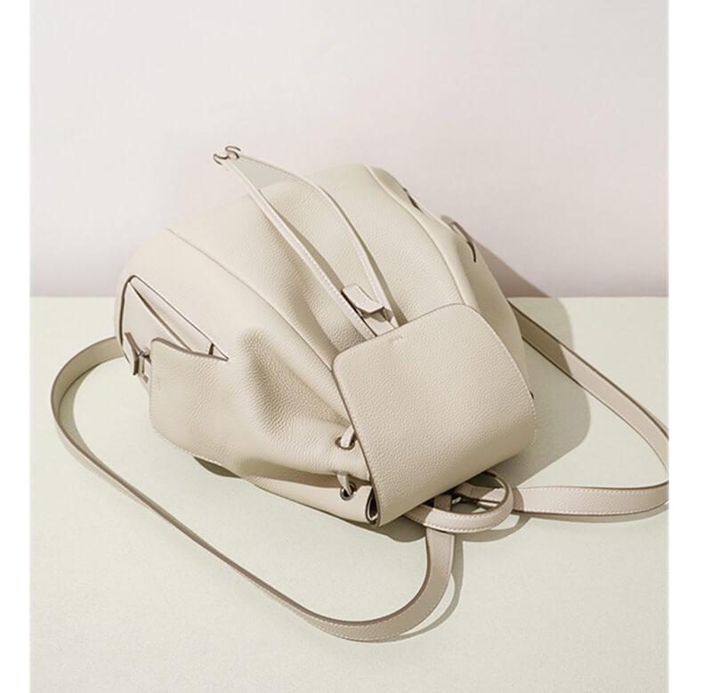 leder rucksack kordelzug