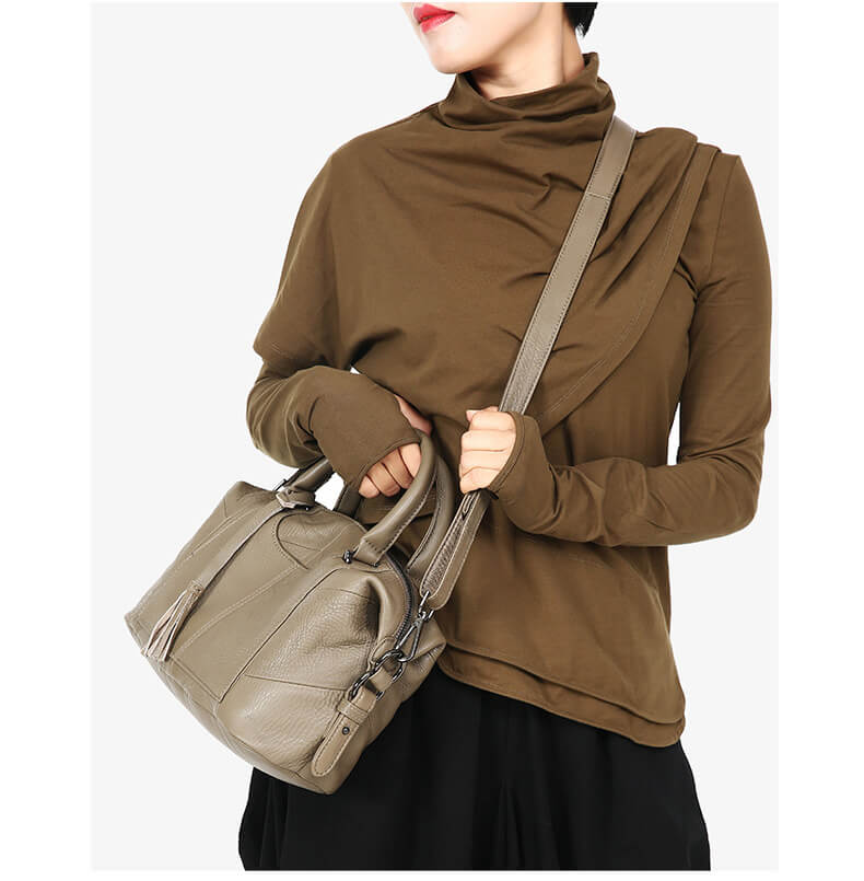 leder umhängetasche damen vintage