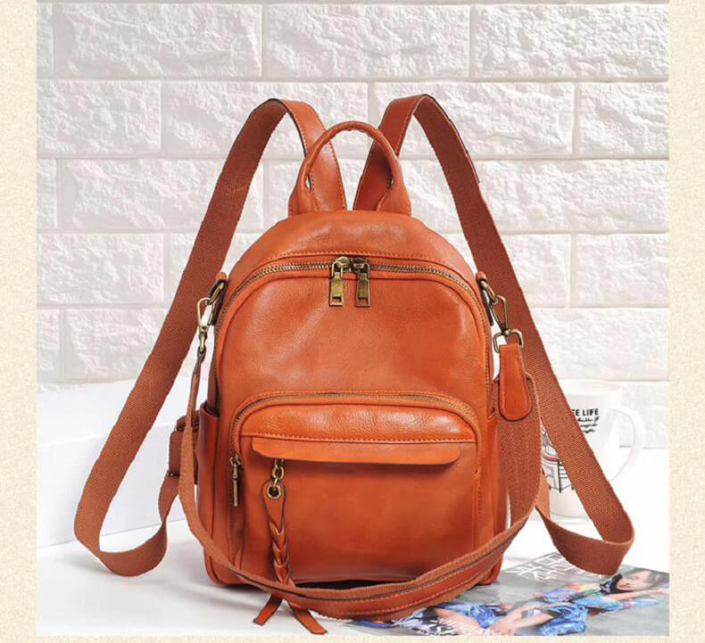 rucksack damen aus leder
