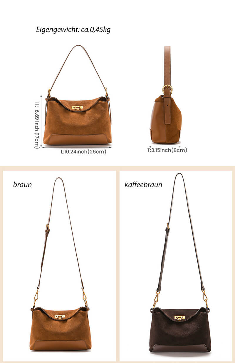 unterarmtasche damen leder