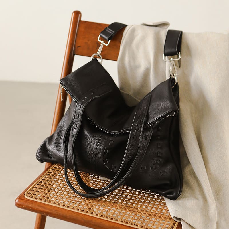 leder schultertasche damen