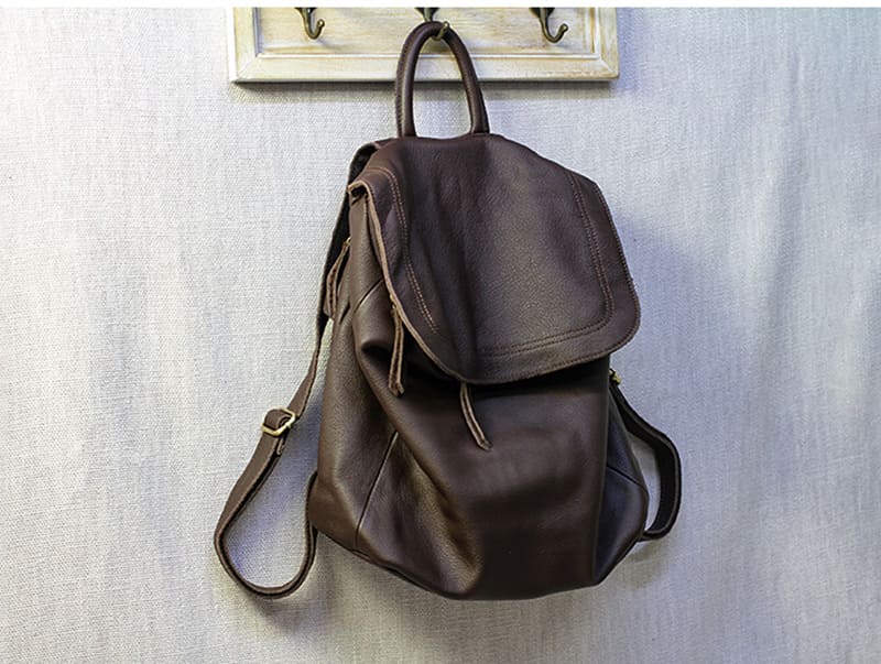leder rucksack damen vintage