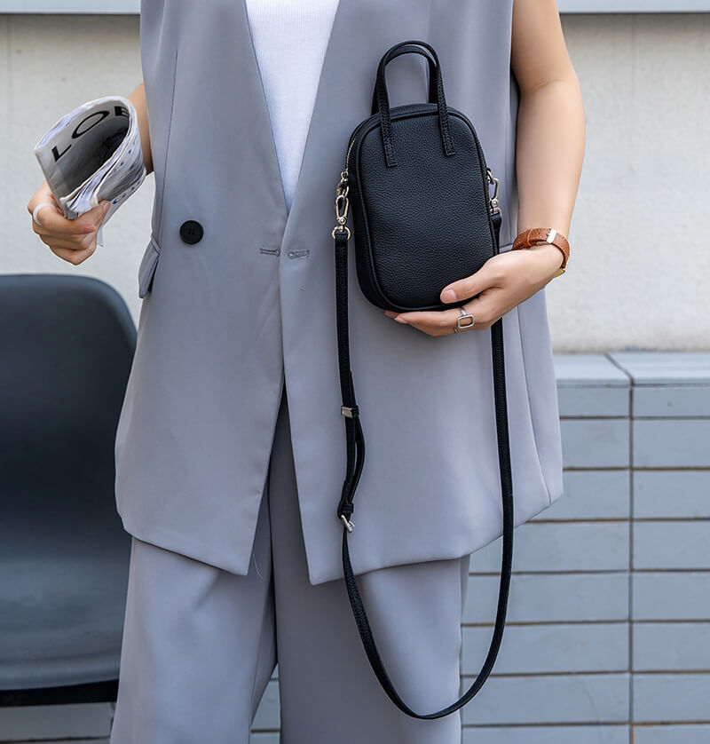 handytasche damen leder