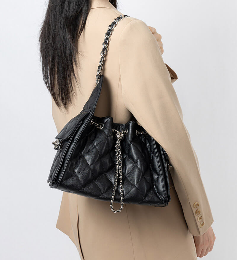 schultertasche damen handtasche leder