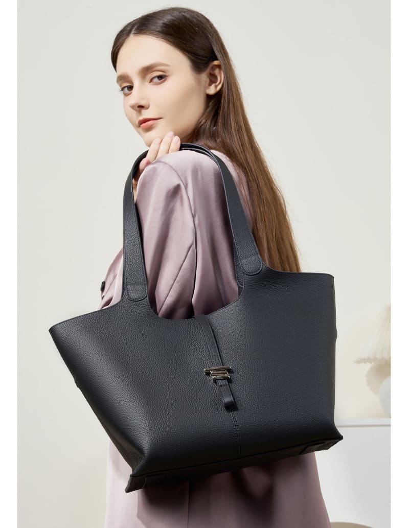 schultertasche damen groß leder
