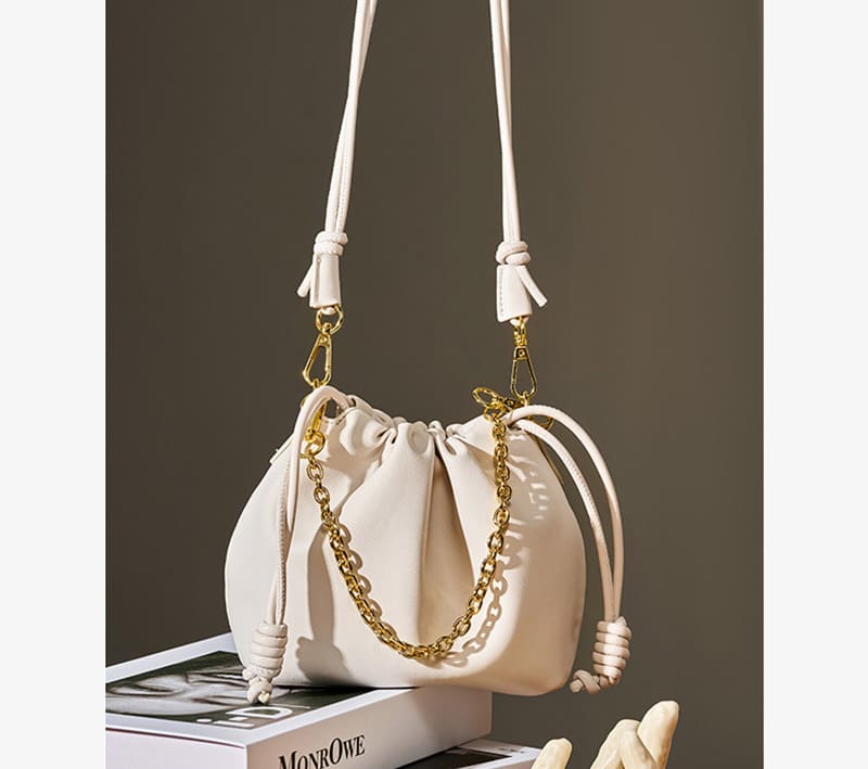 schultertasche damen leder
