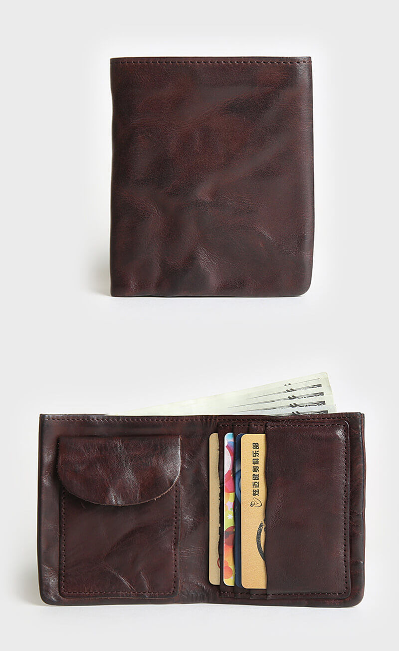 portemonnaie herren leder klein