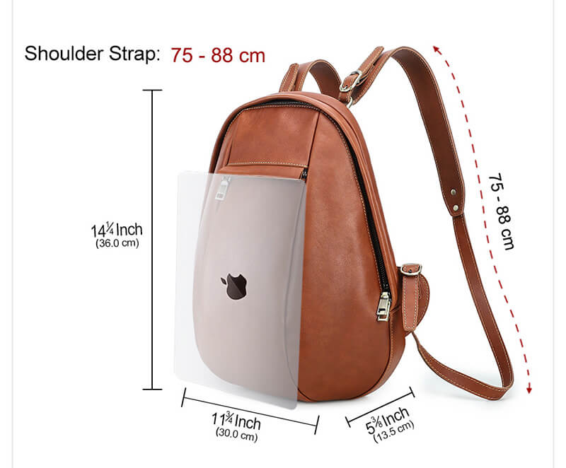 lederrucksack damen vintage