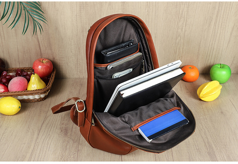 rucksack damen leder vintage