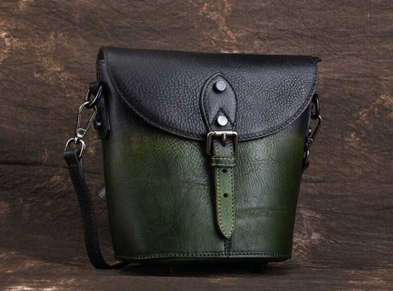 kleine umhängetasche damen leder