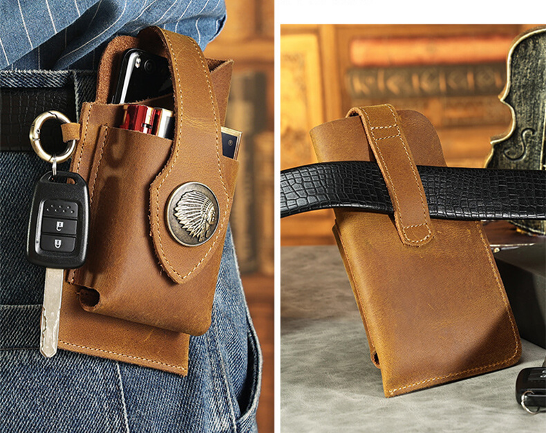 gürteltasche herren leder klein
