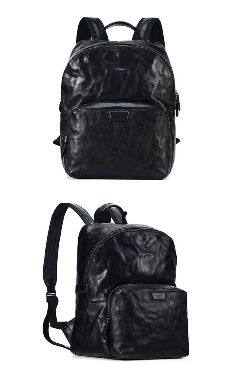 leder rucksack mit laptopfach