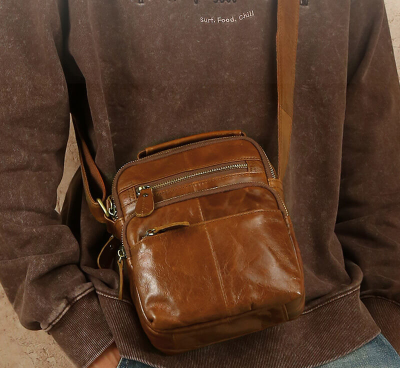 herren umhängetasche leder sale