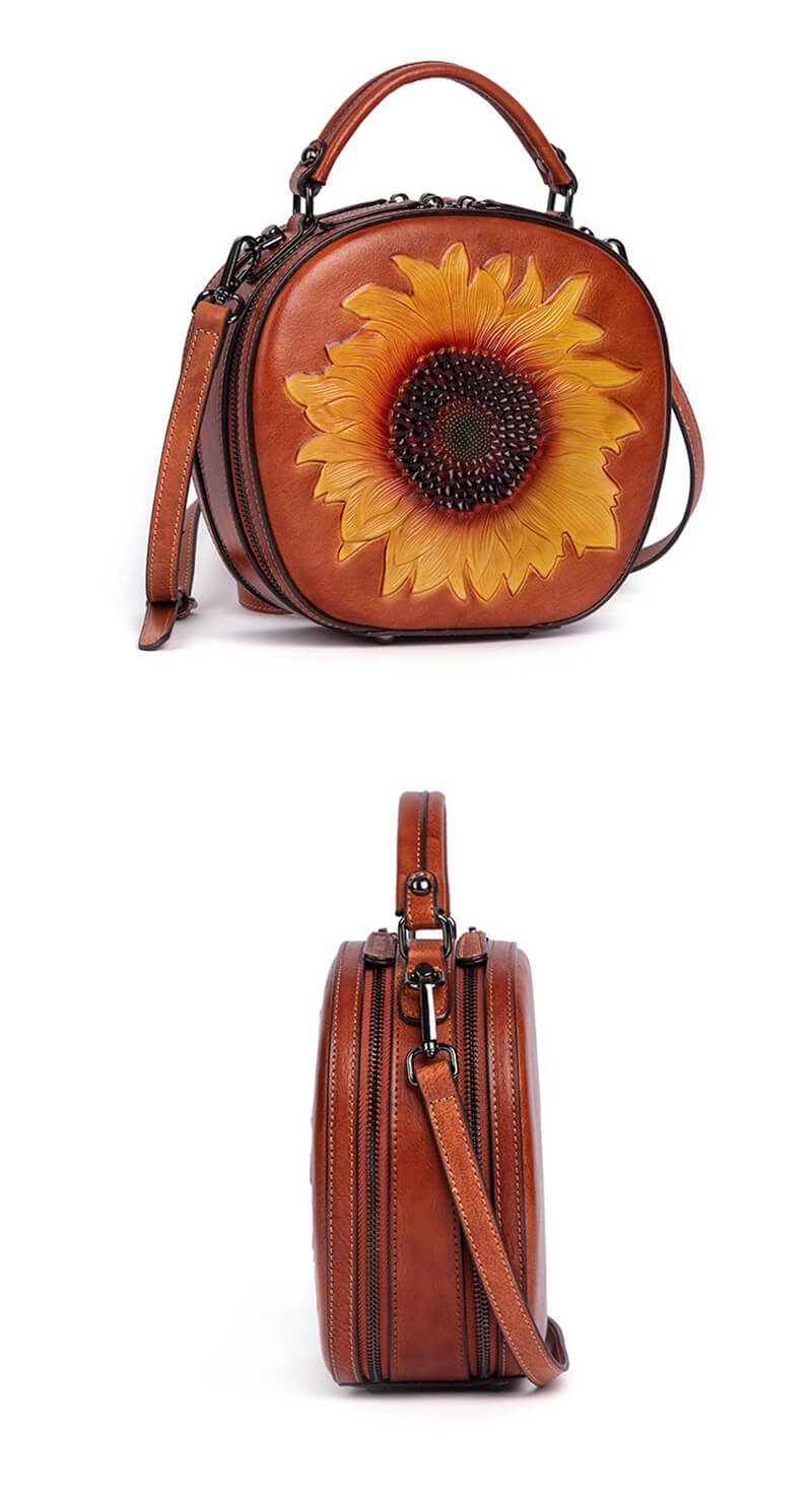 handtasche sonnenblume