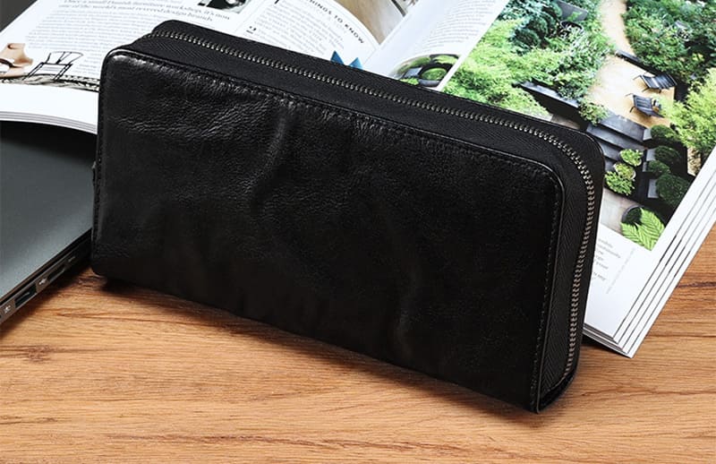 clutch herren leder
