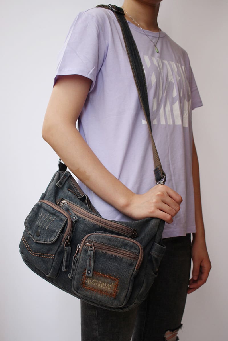 denim tasche herren