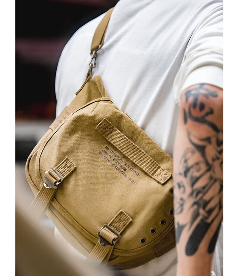 motorrad tasche canvas