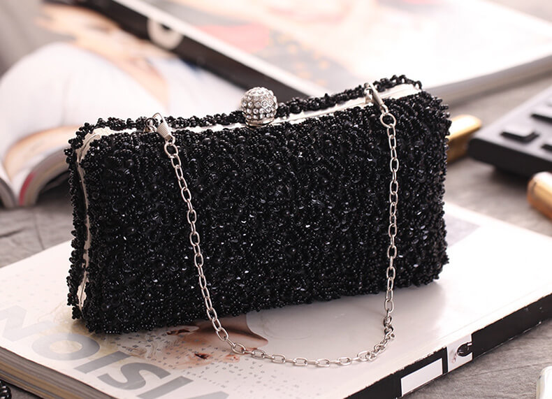 abendtasche schwarz