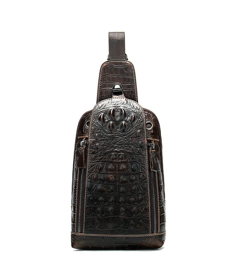 brusttasche leder herren