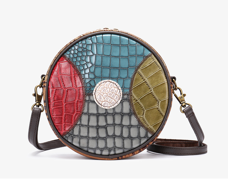umhängetasche damen vintage leder