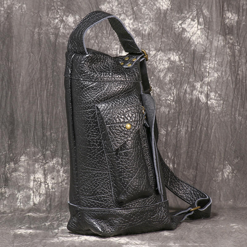 brusttasche herren leder