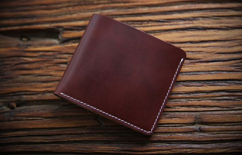 kleine leder geldbörse herren