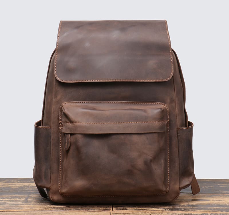 leder rucksack herren vintage