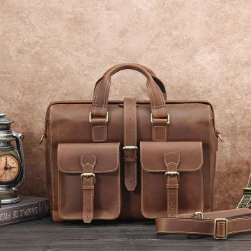 aktentasche leder herren vintage