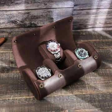 uhrenbox herren leder