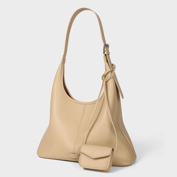 schultertasche mit portemonnaie