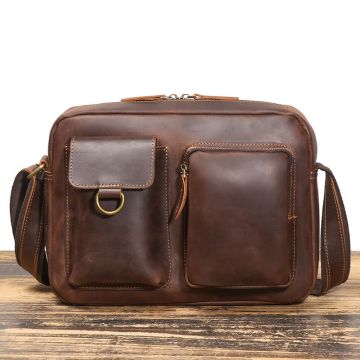 umhängetasche herren leder vintage