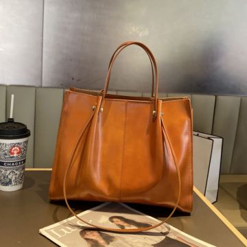 damen handtasche leder braun