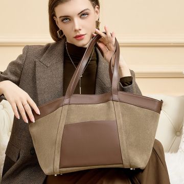 schultertasche damen leder