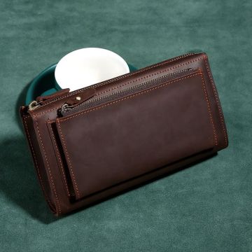 pouch herren leder