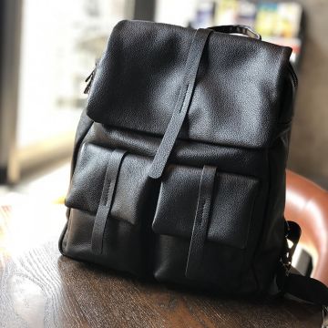 rucksack damen schwarz leder